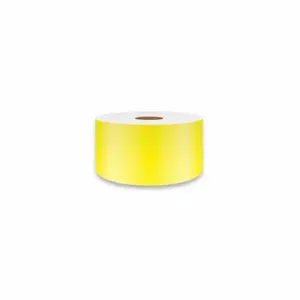 VNM SIGNMAKER REFYL-3508 Continuous Label Roll, 2 Inch X 75 Ft, Reflective Vinyl, Yellow, Indoor | CU7ZQR 36UT25