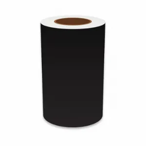 VNM SIGNMAKER VNMBK-3203 Continuous Label Roll, 8 Inch X 150 Ft, Vinyl, Black, Indoor/Outdoor | CU7ZWC 36UT37