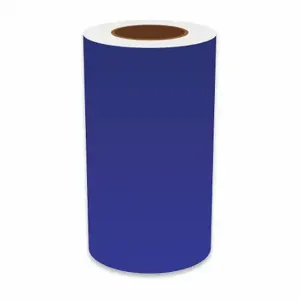 VNM SIGNMAKER VNMBL-3228 Continuous Label Roll, 9 Inch X 150 Ft, Vinyl, Blue, Indoor/Outdoor | CU7ZWR 36UT48