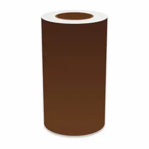 VNM SIGNMAKER VNMBN-3228 Continuous Label Roll, 9 Inch X 150 Ft, Vinyl, Brown, Indoor/Outdoor | CU7ZWT 36UT58