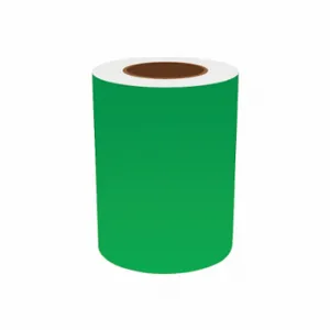 VNM SIGNMAKER VNMGN-3177 Continuous Label Roll, 7 Inch X 150 Ft, Vinyl, Green, Indoor/Outdoor | CU7ZVU 36UT77