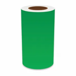 VNM SIGNMAKER VNMGN-3228 Continuous Label Roll, 9 Inch X 150 Ft, Vinyl, Green, Indoor/Outdoor | CU7ZWW 36UT79