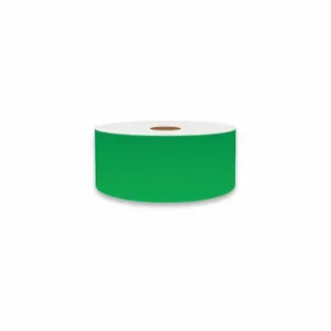 VNM SIGNMAKER VNMGN-3508 Continuous Label Roll, 2 Inch X 150 Ft, Vinyl, Green, Indoor/Outdoor | CU7ZQE 36UT81