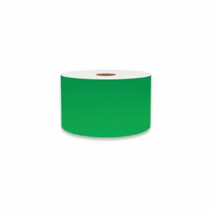 VNM SIGNMAKER VNMGN-3762 Continuous Label Roll, 3 Inch X 150 Ft, Vinyl, Green, Indoor/Outdoor | CU7ZRC 36UT82