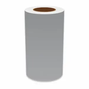 VNM SIGNMAKER VNMGR-3228 Continuous Label Roll, 9 Inch X 150 Ft, Vinyl, Gray, Indoor/Outdoor | CU7ZWV 36UT89