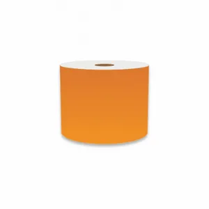 VNM SIGNMAKER VNMON-3102 Continuous Label Roll, 4 Inch X 150 Ft, Vinyl, Orange, Indoor/Outdoor | CU7ZTG 36UT95