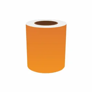 VNM SIGNMAKER VNMON-3152 Continuous Label Roll, 6 Inch X 150 Ft, Vinyl, Orange, Indoor/Outdoor | CU7ZVG 36UT98