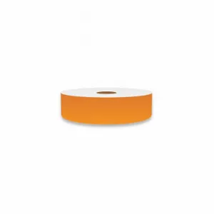 VNM SIGNMAKER VNMON-3254 Continuous Label Roll, 1 Inch X 150 Ft, Vinyl, Orange, Indoor/Outdoor | CU7ZPJ 36UU03