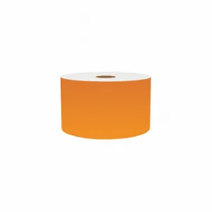 VNM SIGNMAKER VNMON-3762 Continuous Label Roll, 3 Inch X 150 Ft, Vinyl, Orange, Indoor/Outdoor | CU7ZRD 36UU05