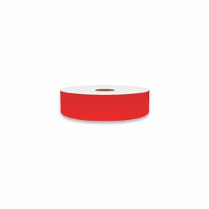 VNM SIGNMAKER VNMRD-3254 Continuous Label Roll, 1 Inch X 150 Ft, Vinyl, Red, Indoor/Outdoor | CU7ZPK 36UU28