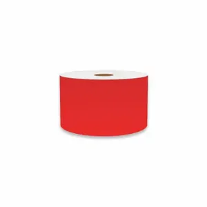 VNM SIGNMAKER VNMRD-3762 Continuous Label Roll, 3 Inch X 150 Ft, Vinyl, Red, Indoor/Outdoor | CU7ZRE 36UU30