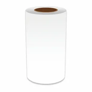 VNM SIGNMAKER VNMWT-3228 Continuous Label Roll, 9 Inch X 150 Ft, Vinyl, White, Indoor/Outdoor | CU7ZWZ 36UU52