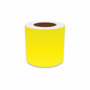 VNM SIGNMAKER VNMYL-3127 Continuous Label Roll, 5 Inch X 150 Ft, Vinyl, Yellow, Indoor/Outdoor | CU7ZUW 36UU58