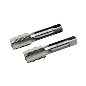 VOLKEL 03193 Hand Tap, HSS-G, UN 1.3/8 x 8 Size, Set of 2 Pcs | CM4QCW