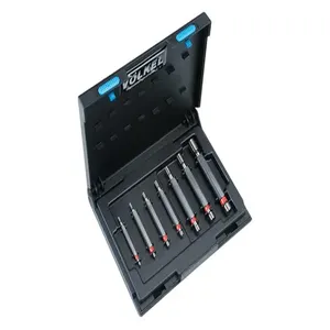 VOLKEL 16026 VG1 Thread Plug Gauge Set, M 3 - 12 Size | CM4TFA