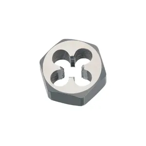 VOLKEL 27162 Hexagon Die Nut, HSS DIN 382, M 18 x 2.5 Size | CM6AEY