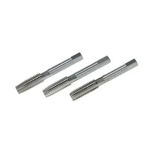 VOLKEL 27644 Hand Tap, DIN 352/HSS-G, M 9 x 1.25 Size, Set of 3 Pcs | CM6AVT