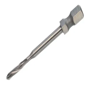 VOLKEL 37670 Machine Tap Hex Drive, WN (DIN 371)/C-R15HSSE, M 3 x 0.5 Hex Drive Size | CM6DYK