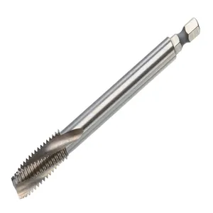 VOLKEL 37676 Machine Tap Hex Drive, WN (DIN 376)/C-R15HSSE, M 12 x 1.75 Hex Drive Size | CM6DYQ