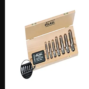 VOLKEL 48608 Tap & Die Set, HSS-G, G 1/8 - 1 Inch Size | CM6FWD