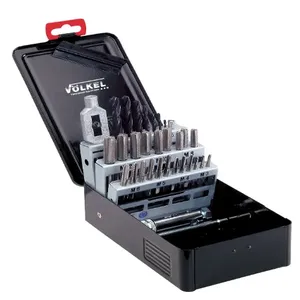 VOLKEL 49511 Tap & Die Set P.V. 23, DIN 352HSS-G, M 3 - 12 Size | CM6FYX