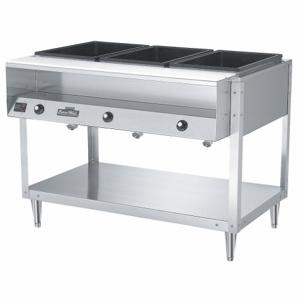 VOLLRATH 38117 Hot Food Table 46-1/2 Inch Length 32 Inch Depth Stainless Steel | AJ2HDL 4NDU7