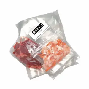 VOLLRATH 40815 Vacuum Sealer Bag, 8 x 12 x 12 Inch Size, 3 mil Thick, Clear, 100Pk | CJ3TAR 4RZE3