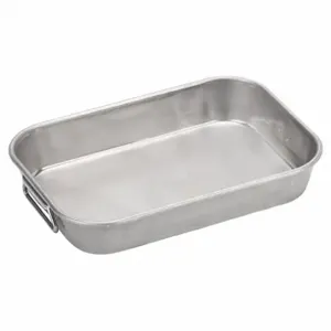 VOLLRATH 4412 Bake And Roast Pan, With Handles, 9 3/4 x 13 1/4 x 2 1/4 Inch Size | CH9QCB 6PVH4