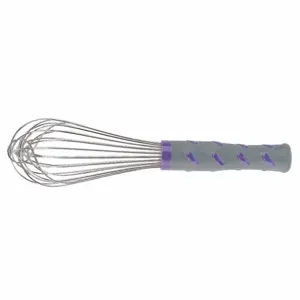 VOLLRATH 47002 Piano Whip L 10 Inch Purple | AD8HRE 4KJJ9