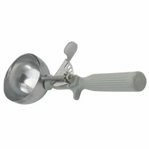 VOLLRATH 47140 Disher, 9 1/2 Inch Length, 2 13/16 Inch Width, Stainless Steel, Gray | CJ2AGX 4NDX2