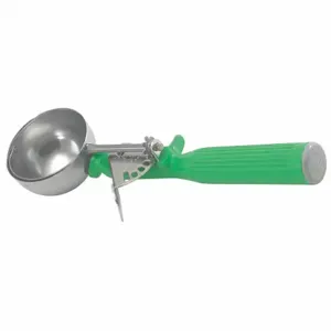 VOLLRATH 47142 Disher, 9 7/8 Inch Length, 2 7/16 Inch Width, Stainless Steel, Green | CJ2AGW 4NDX4