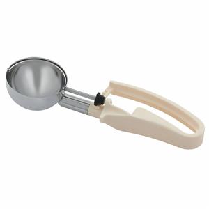 VOLLRATH 47392 Disher, 9 1/4 Inch Length, 2 3/4 Inch Width, Stainless Steel, Ivory | CJ2AHU 44X022