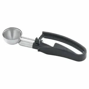 VOLLRATH 47398 Disher, 8 1/8 Inch Length, 1 7/8 Inch Width, Stainless Steel, Black | CJ2AHJ 44X028