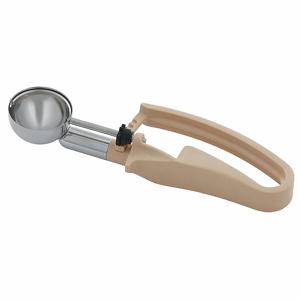 VOLLRATH 47399 Disher, 8 1/8 Inch Length, 1 3/4 Inch Width, Stainless Steel, Brown | CJ2AHG 44X029