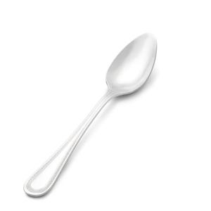 VOLLRATH 48223 Dessert Spoon, With Brocade Pattern, Size 7-3/8 Inch, PK 12 | CF2KAN 55NR70