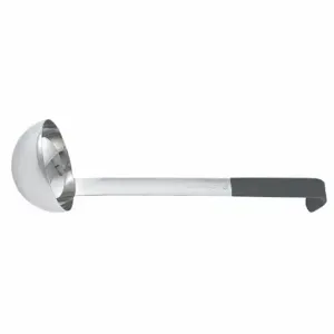 VOLLRATH 4980620 Ladle, 13 3/4 Inch Length, 3 1/2 Inch Width, Stainless Steel, Black | CJ2QYK 4KJL4