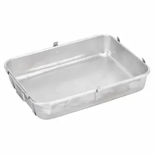 VOLLRATH 68362 Roasting Pan Bottom, Aluminum, With Chrome Plated Steel Strap, 29 1/2 qt. | CJ3EPR 6PVJ3