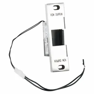 VON DUPRIN 6113 12V US32D CON Electric Strike, Rim Exit Device, Heavy-Duty, Fail Secure, 12 VAC/Dc, 7 Inch Faceplate Ht | CU7ZZJ 46TX22