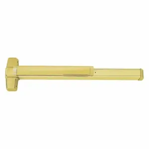 VON DUPRIN 99EO 3 US4 Rim Exit Device, 36 Inch Size, Fits 5 Inch Stile Width, Non-Handed, Brass | CU8AJJ 28XU78