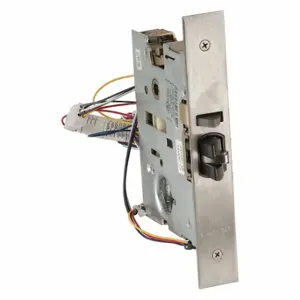 VON DUPRIN E7500 24V US32D FS Electrified Mortise Lock, Grade 1, 98/99 Rose, Stainless Steel, Not Keyed | CU7ZYJ 46TW89