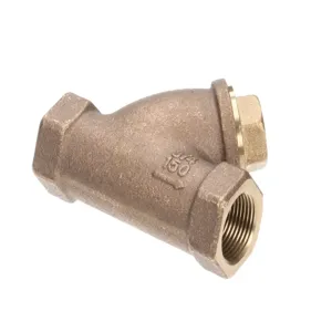 VULCAN HART 00-186922 Y Strainer, Water, 3/4 Inch Size, Brass | AP3MNP