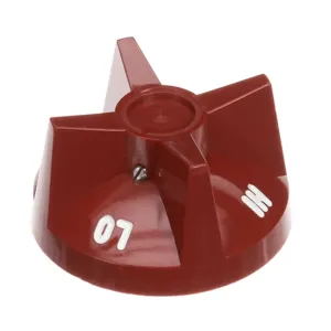 VULCAN HART 00-407727-00005 Knob, Red, 2.8 x 3.3 x 2.15 Inch Size | AP3WXU