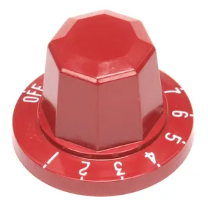 VULCAN HART 00-418061-00003 Knob, Red, 2.6 x 5.15 x 1.75 Inch Size | AP3YVD