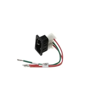 VULCAN HART 00-419973-000G1 Receptacle, Male Power Assembly, 4.1 x 5.5 x 1.75 Inch Size | AP3ZFG