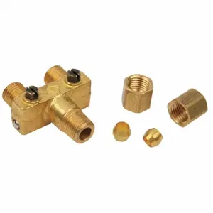 VULCAN HART 00-420786-00001 Pilot Valve, Adjusting, Dual, 2.3 x 2.55 x 0.85 Inch Size | AP3ZJJ