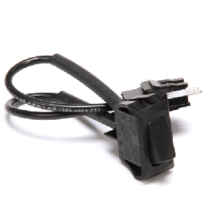 VULCAN HART 00-427755-000G2 Rocker Switch With Wire Connector, Start, SPST, 2.85 x 6.5 x 2.7 Inch Size | AP4AYH