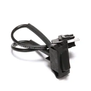 VULCAN HART 00-427755-000G2 Rocker Switch With Wire Connector, Start, SPST, 2.85 x 6.5 x 2.7 Inch Size | AP4AYH