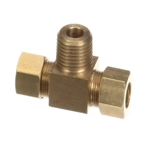 VULCAN HART 00-498028 Compression Tee, 3/8 x 3/8 Inch Npt Size | AP4GVU