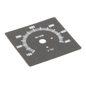 VULCAN HART 00-498450 Dial, Temperature Comtroller, 2.95 x 3 x 0.1 Inch Size | AP4GYF