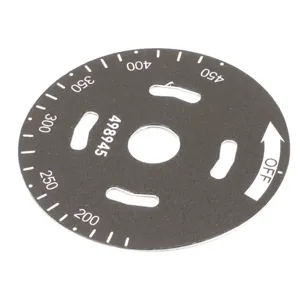 VULCAN HART 00-498945-0000A Dial, 450 Deg, 4.25 x 5 x 0.4 Inch Size | AP4HBN